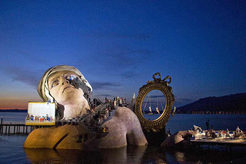 Opéra du lac du festival Bregenz