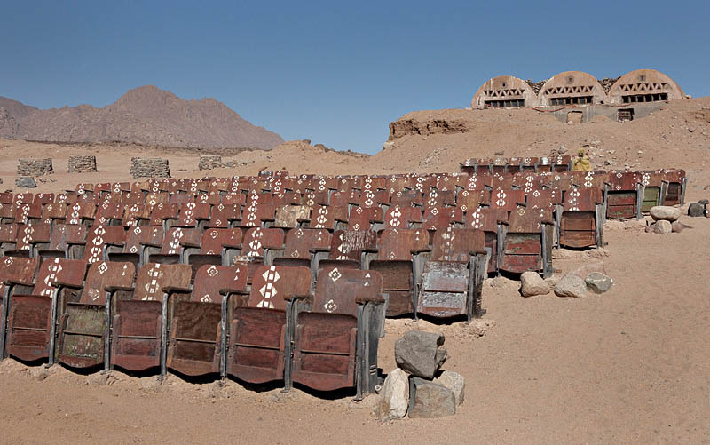 cinéma abandonné en Egypte