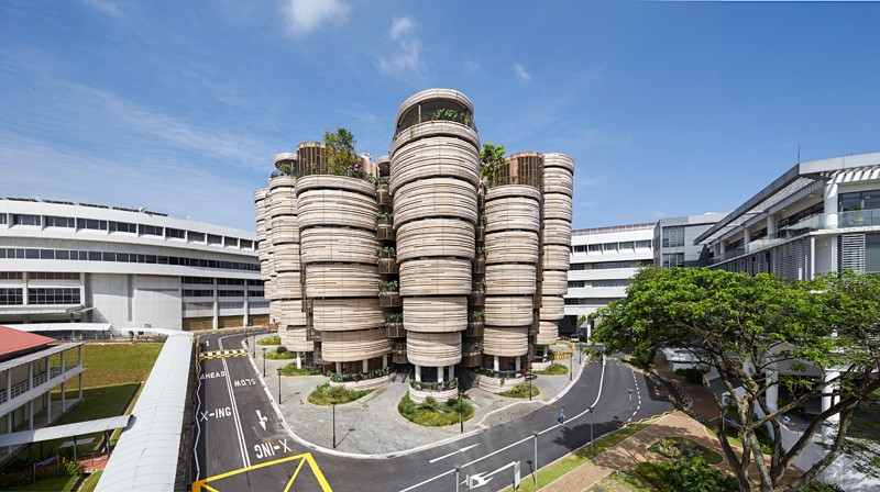 Hub d'apprentissage de l'Université technologique de Nanyang à Singapour