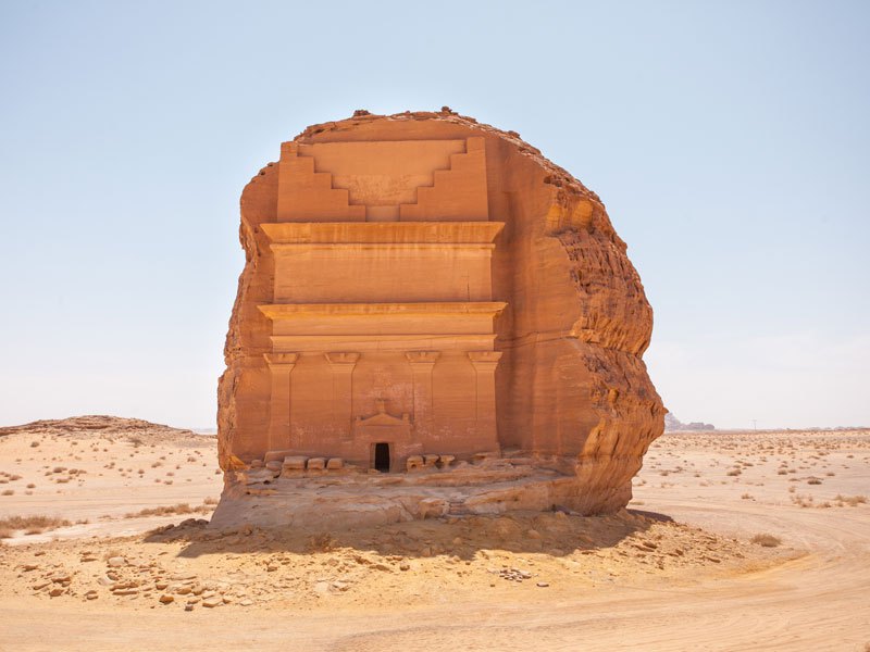 Qasr al-Farid, tombeau solitaire dans le désert d'Arabie Saoudite