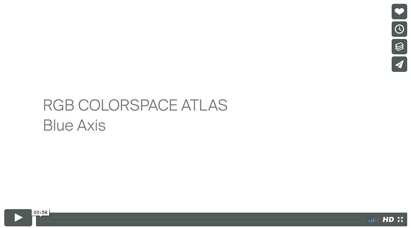 Atlas du spectre des couleurs