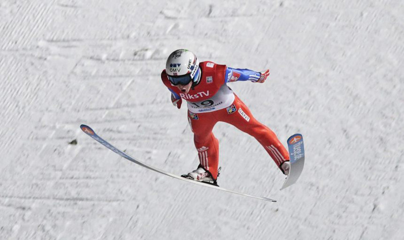 record du monde de saut à ski