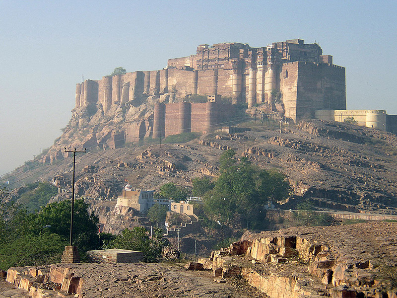 Fort de Mehrangarh en Inde