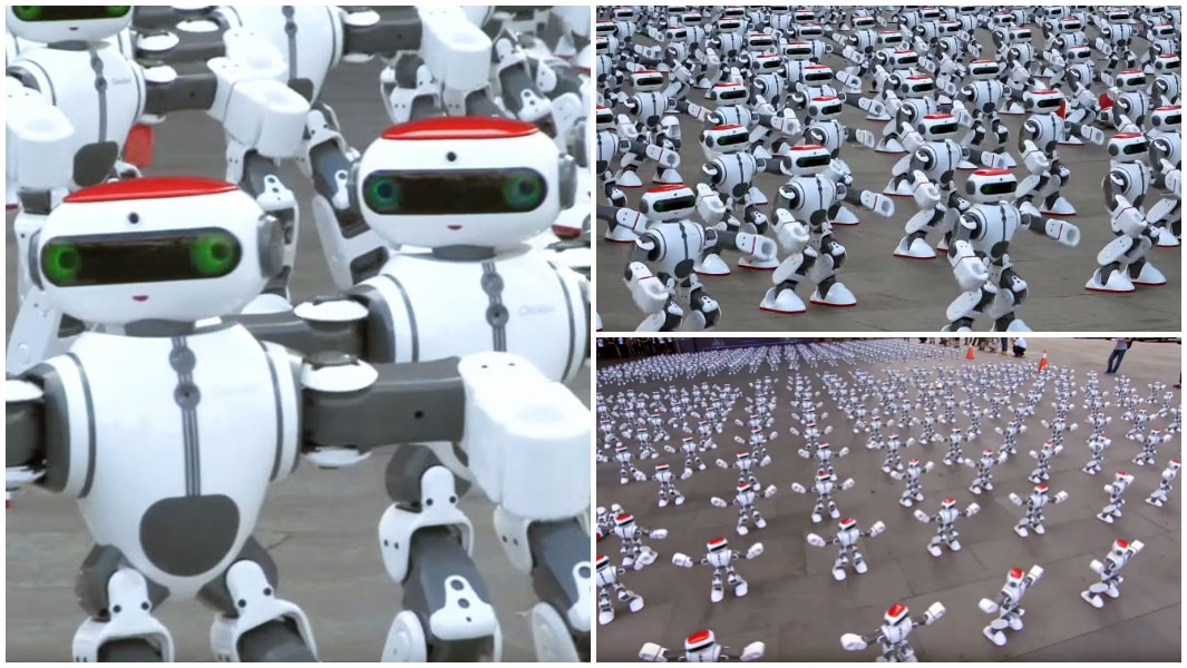 1 069 robots dansent simultanément